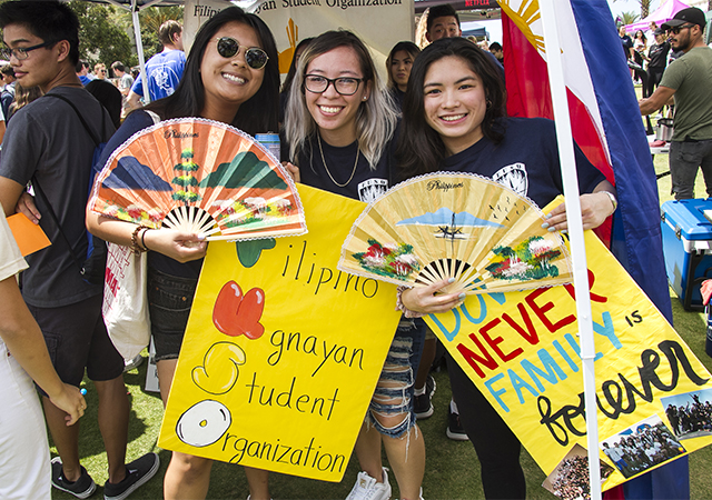 Filipino Ugnayan Student Organization won two USD Student Organization Awards, best community engagement and best cultural event of the year.