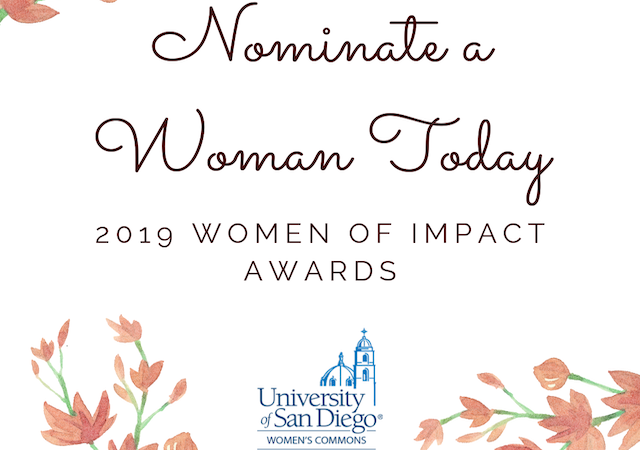 Nominate a Woman Today! 2019 Women of Impact Awards