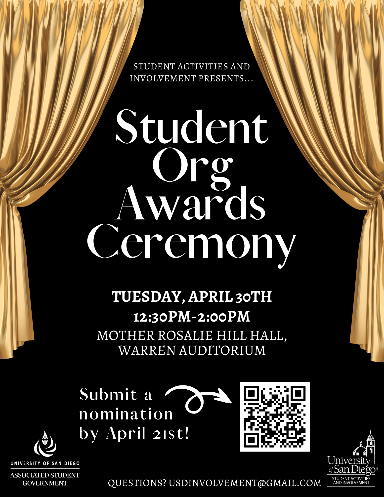 Student Org Awards Ceremony Flyer 2024.