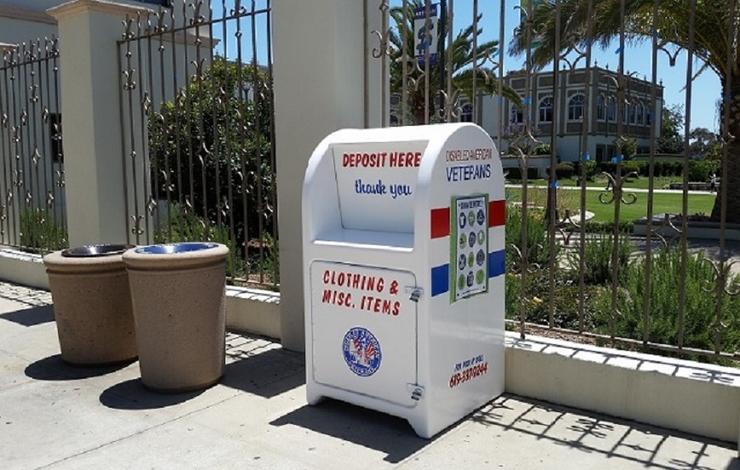 DAV collection bin
