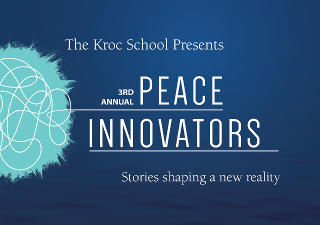 3rd annual Peace Innovators - Stories Shaping a New Reality