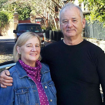 Sister Nancy Murray with actor brother Bill Murray