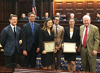 Members of the USD Moot Court Team