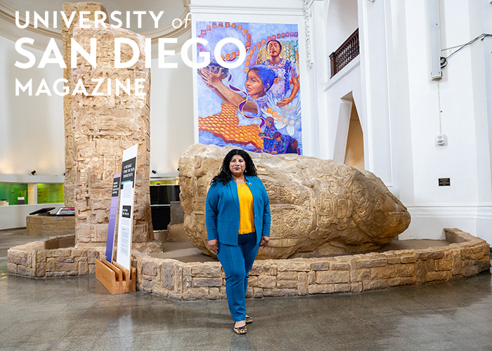 Ileana Ovalle in museum