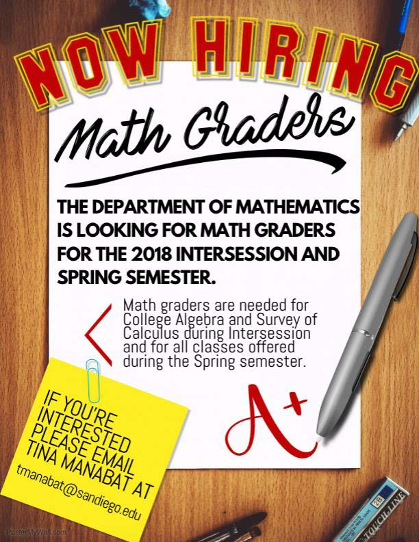 Now Hiring Math Graders