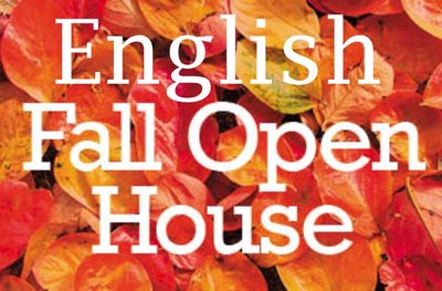 English Fall Open House