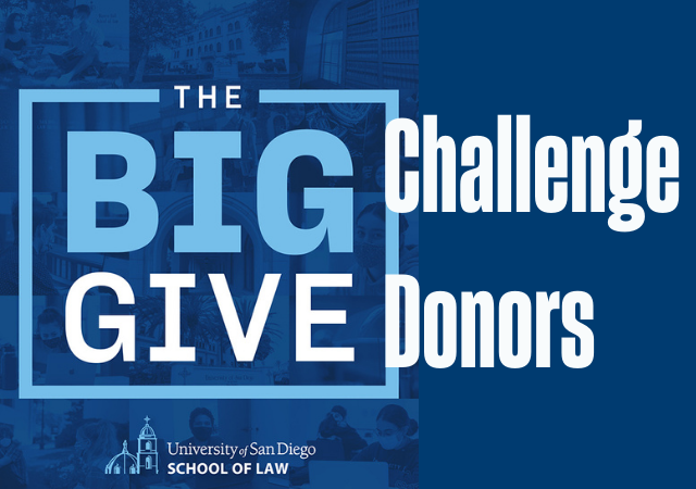 Big Give Challenge Donors