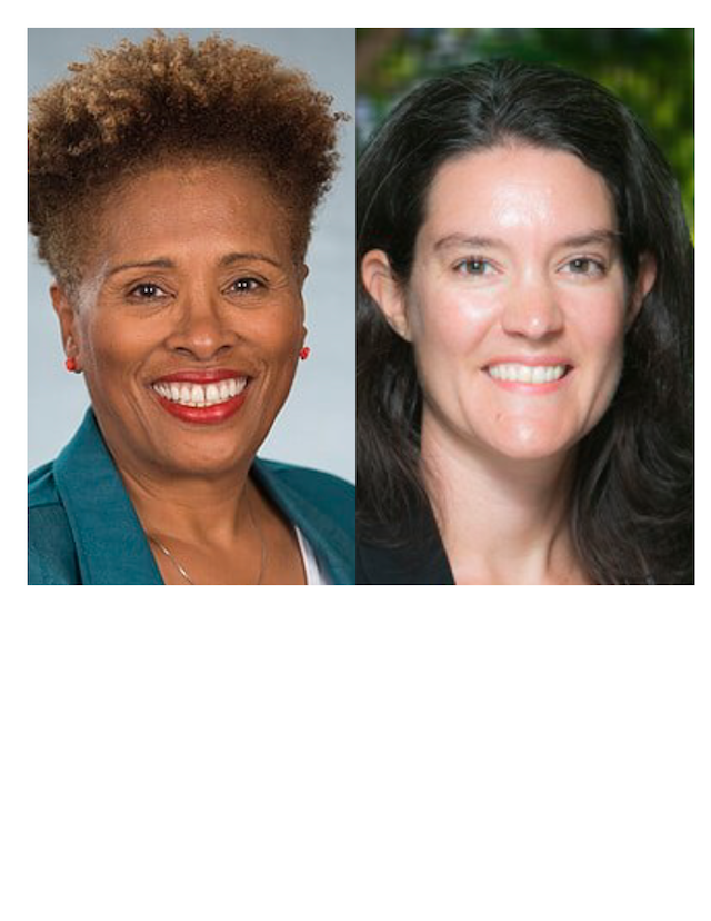 Headshots of Dr. Teel and Dr. White