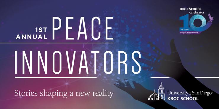 First annual Peace Innovators. Stories shaping a new reality.