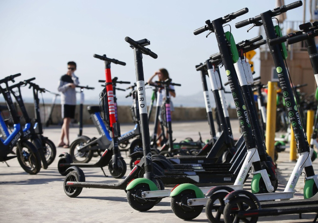 Electric Scooters are not allowed on any University properties.