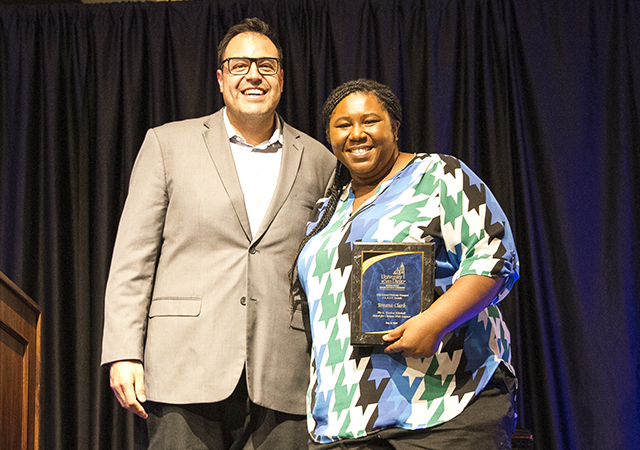 UFMC Diversity Banquet 2019 - Ramiro Frausto and Breana Clark
