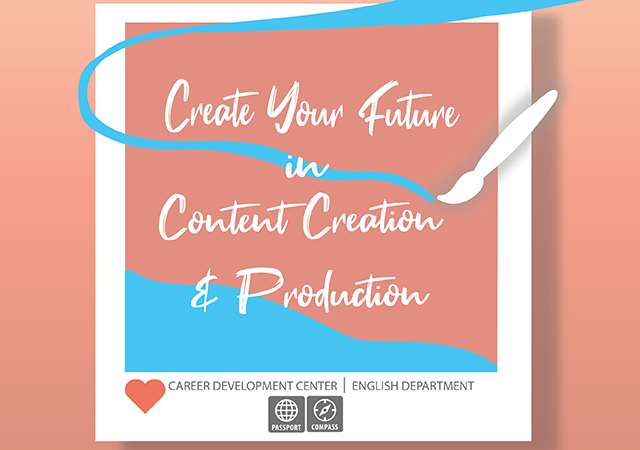 Create Your Future in Content Creation & Production Flyer