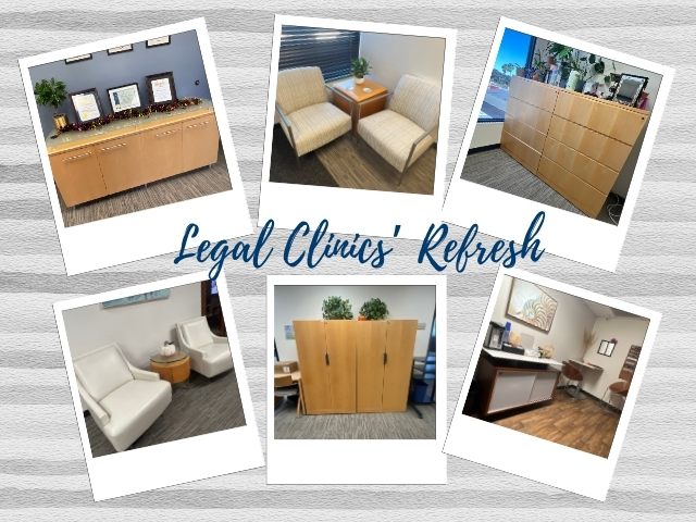 Legal Clinics' New Furniture