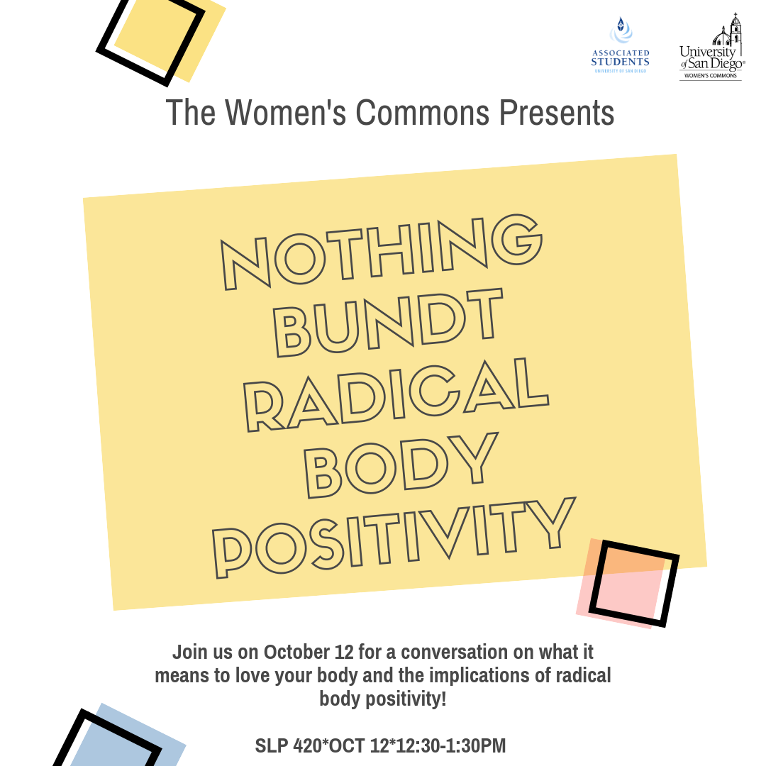 The Women's Commons Presents: Nothing Bundt Radical Body Positivity, Join us for a conversation on what it means to love your body and the implications of radical body positivity!