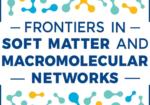 Frontiers in soft matter and macromolecular networks logo