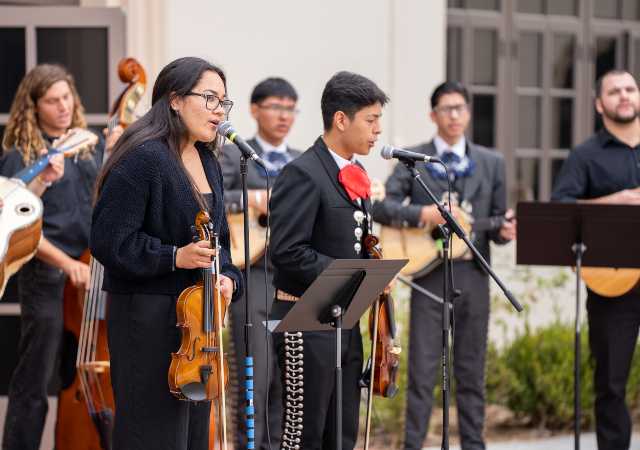 USD Mariachi Ensemble performs