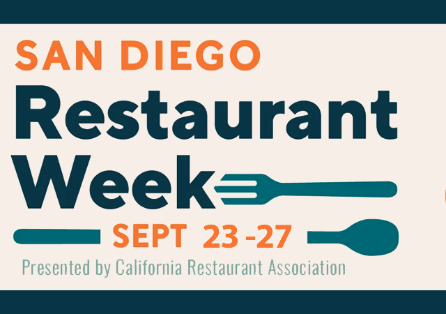 San Diego Restaurant Week September 2024 logo