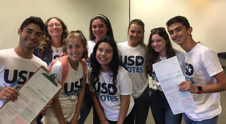 USD Votes Volunteers