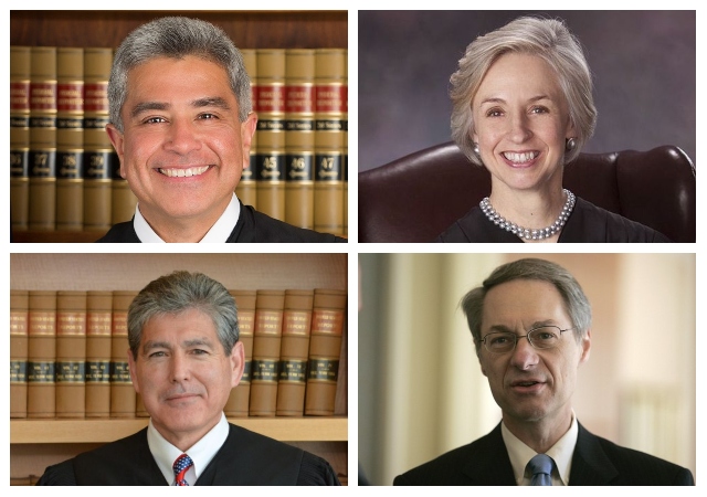 Judges Gutierrez, Mueller, Sabraw and Seeborg
