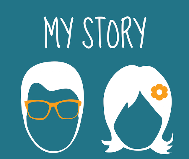 image of two silhouettes a man and a woman