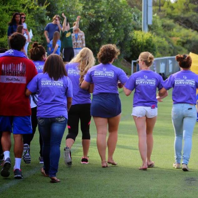 Survivors at Relay For Life 2015