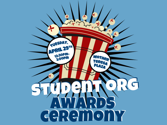 student org award ceremony on april 29th
