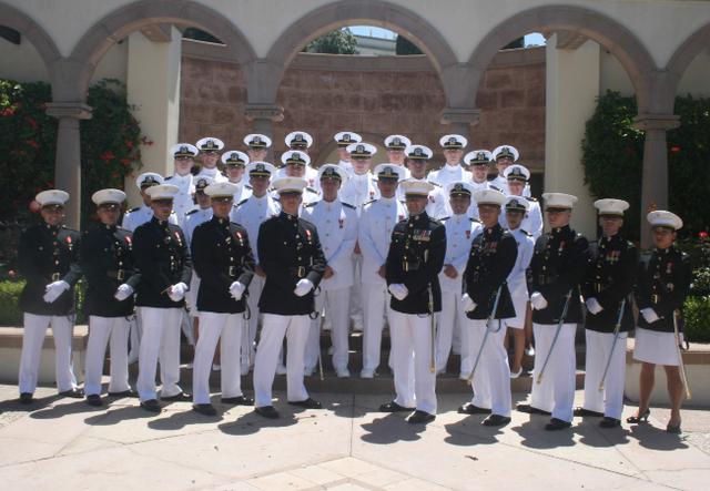 navy and marine officers