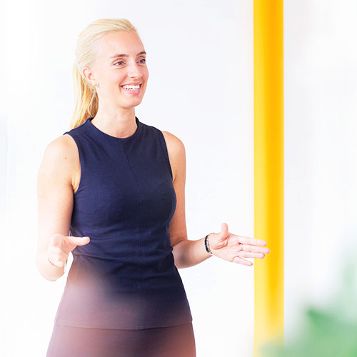 USD alumna, Leonie Sandelbaum '14