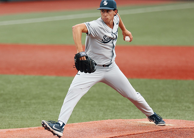 Graduate left-handed pitcher Ian Churchill was selected in the 10th round of the 2022 MLB Draft (308th overall pick) by the Toronto Blue Jays on Monday afternoon.