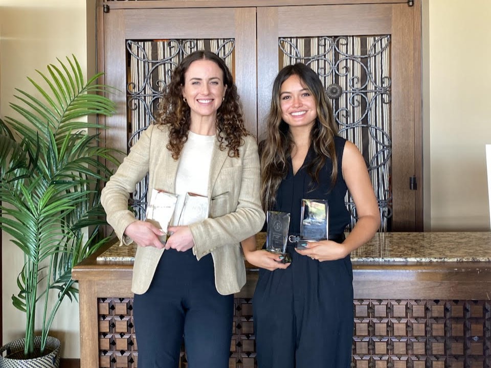 L-R: Kimball Pahl (2L), Nicole Parks (2L)