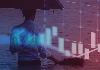 Person with umbrella
