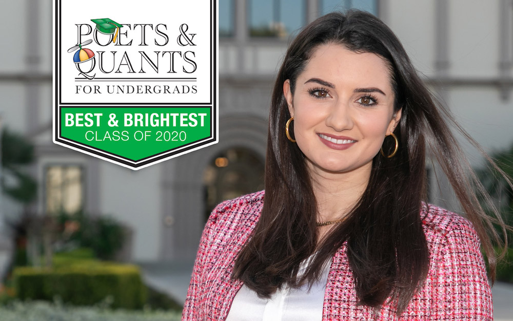 Elizabeth Augusta Longacre, University of San Diego undergraduate international business student