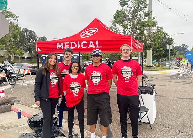 Nursing Students at Rock 'n' Roll Marathon