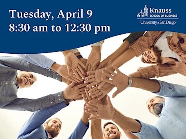 Multi-blue colored thumbnail with details in white font for the Family Business Center's second symposium, Family Office Fundamentals. No image.