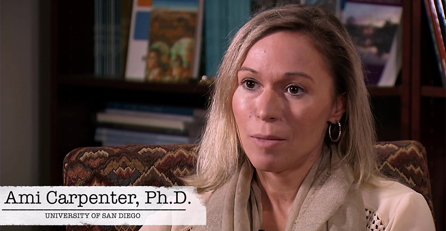 Ami Carpenter, Kroc School professor, was interviewed for an NBC San Diego 7 investigative series, Stolen.