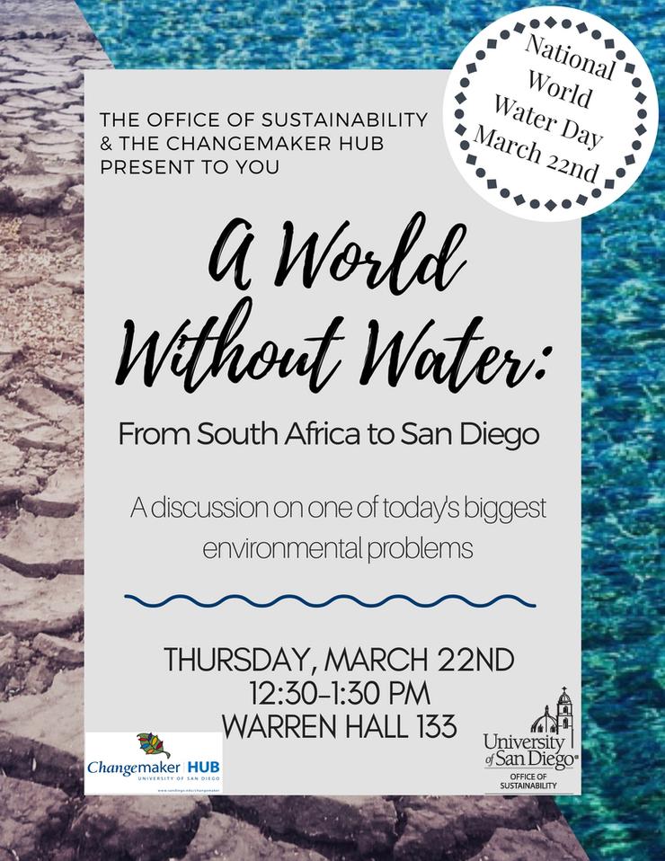 flyer for world without water flyer 