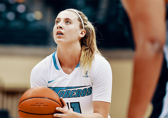 Senior Madison Pollock is among a solid group of returning players for the USD women's basketball team.