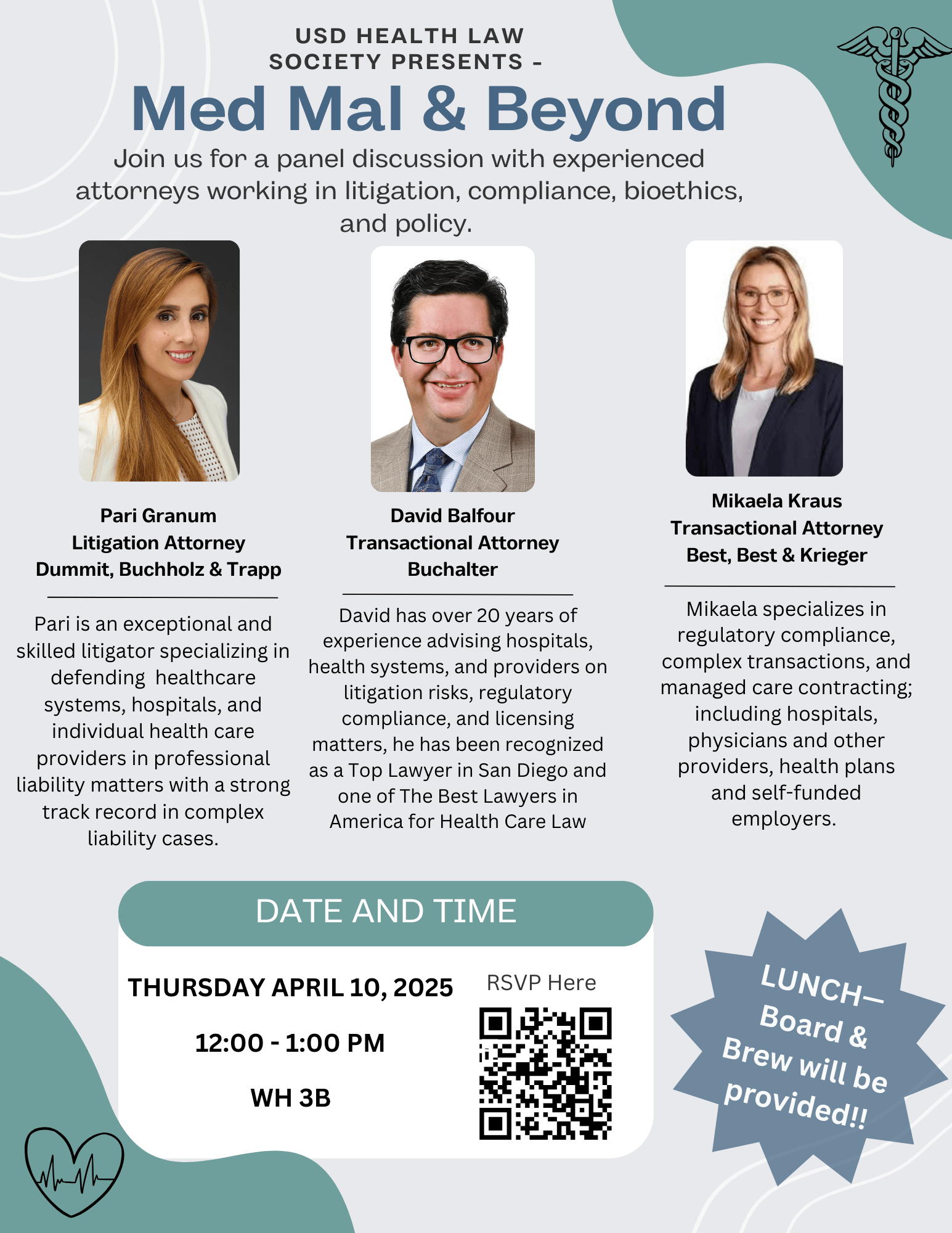 Med Mal & Beyond Speaker Panel