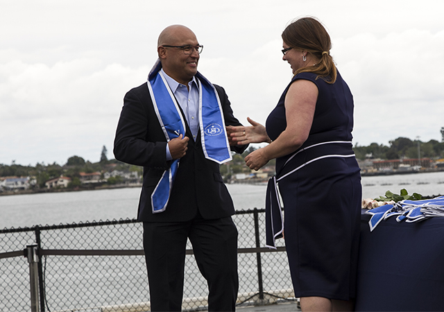 MVP Grad 2019 Ceremony - Jhonny Chinchilla and Amanda Etter