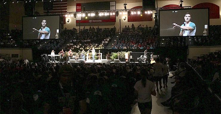 More than 4,000 high-school aged students will continue their faith formation by attending the 15th annual Steubenville Youth Conference on the USD campus, July 28-30.