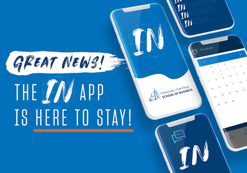 Great News! The IN App Is Here to Stay!