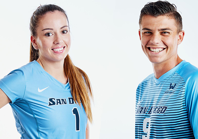 Volleyball's Anna Newsome, Men's Soccer's Miguel Berry are the 2019-20 Torero Athletes of the Year.