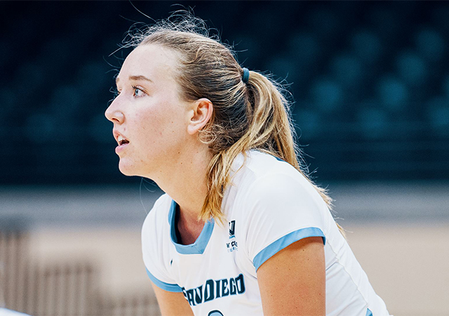 Volleyball's Roxie Wiblin speaks on training during a pandemic.