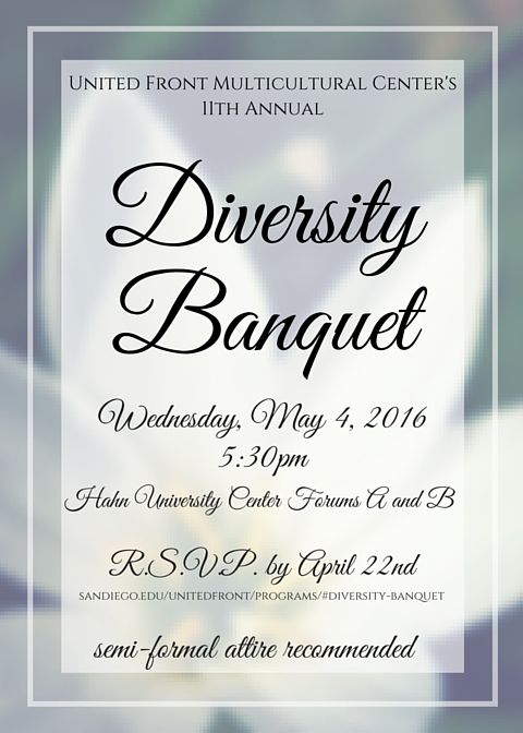 Diversity Banquet Invitation