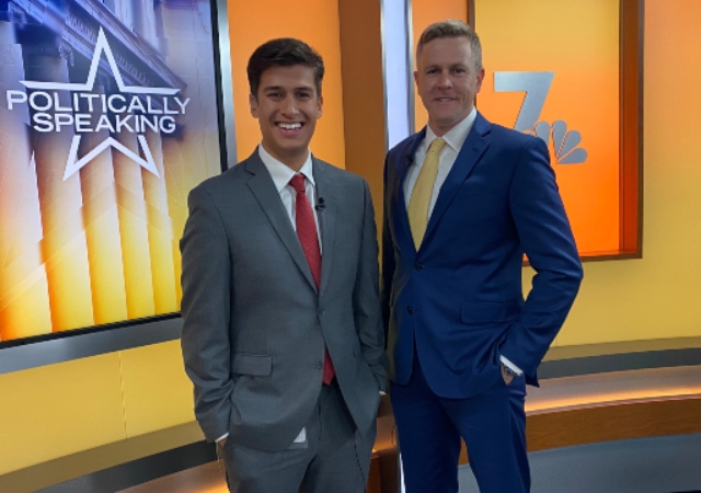 NBC's Danny Freeman and Bob Muth