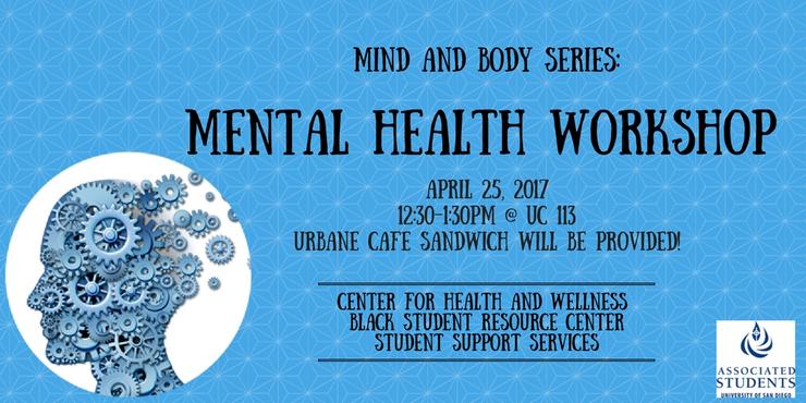 Mental Health Workshop Flyer