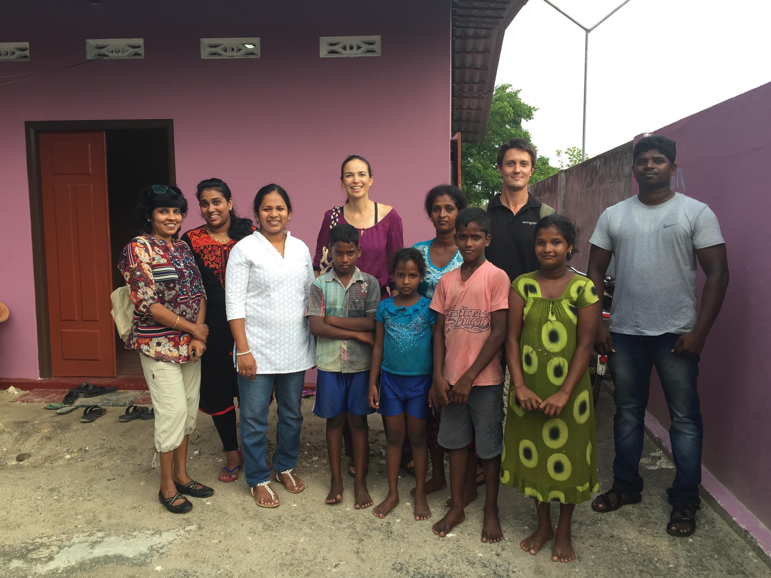 Caroline Baillie and her dog