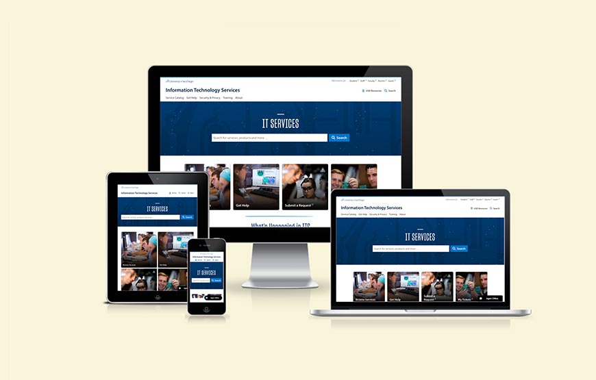 A New Website for Information Technology Services A New Website for Information Technology Services