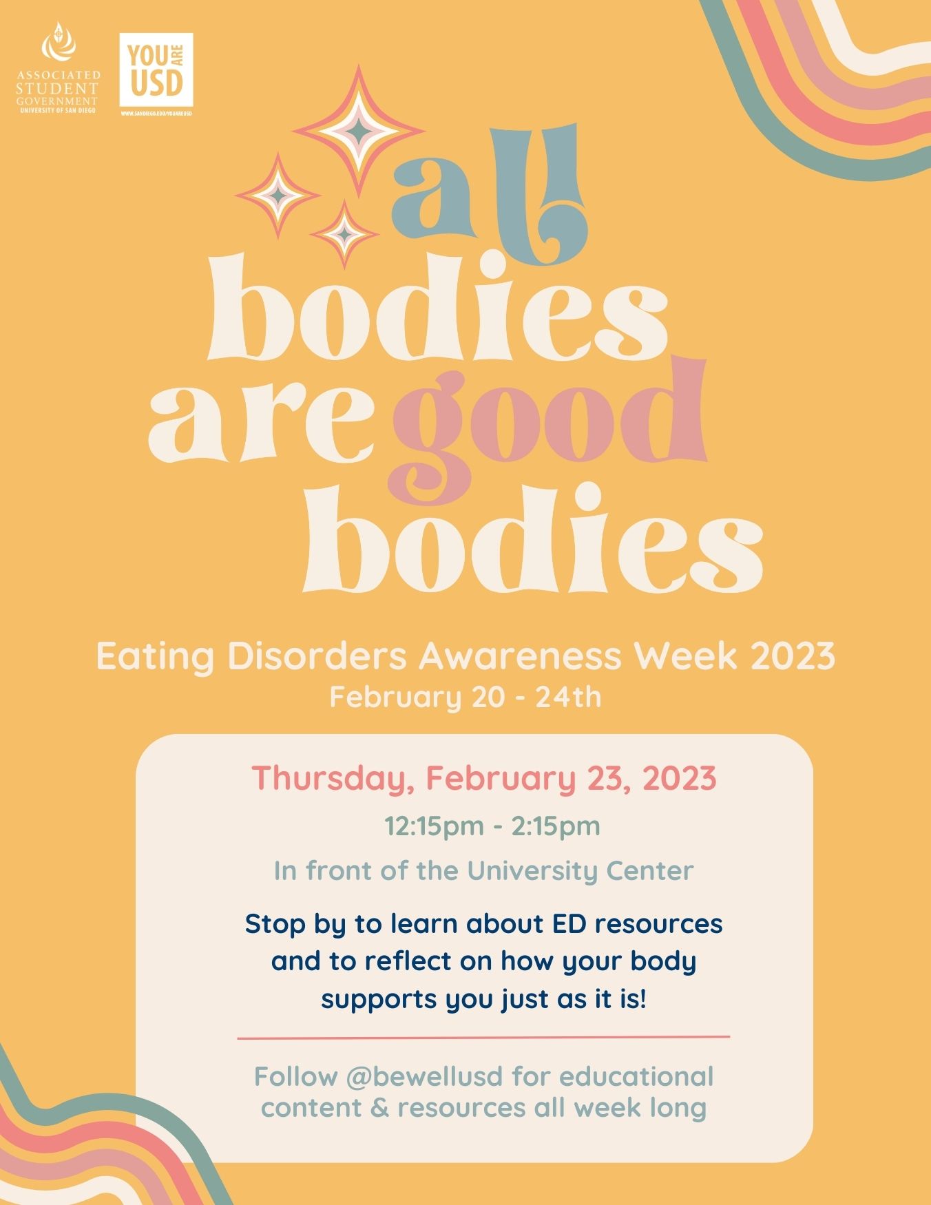 All Bodies Are Good Bodies flyer