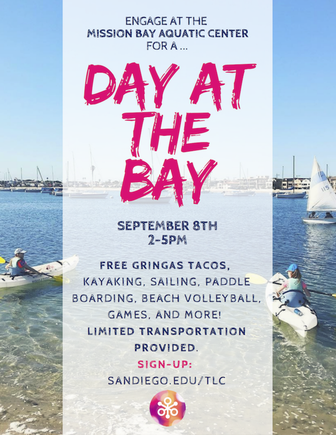 Arts and Sciences Events Calendar Engage Day at the Bay University